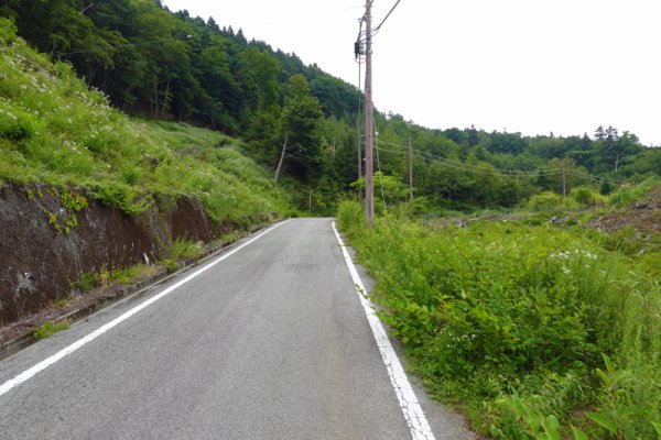 滝沢林道(3)：1375m