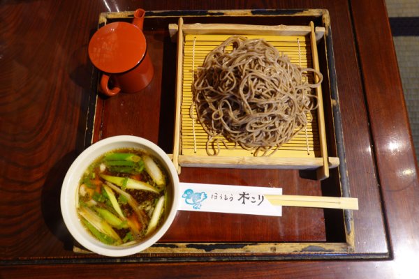 『ほうとう木こり』の「鴨汁そば」