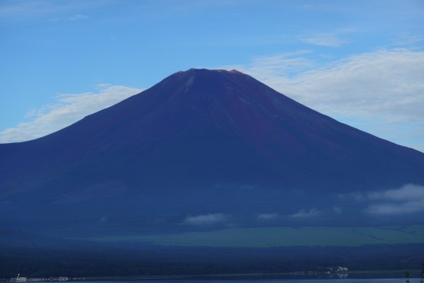 山頂をアップで