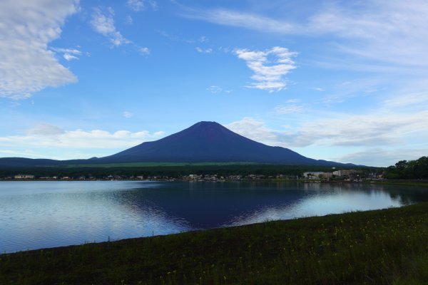 湖畔に到着