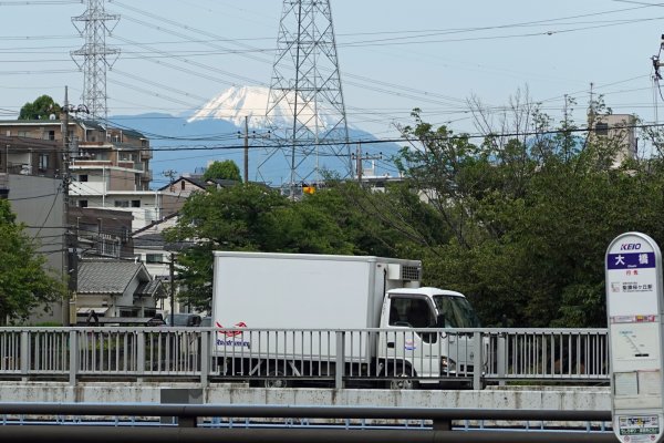 鎌倉街道と乞田川