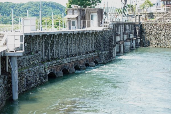 羽村の取水堰(２)