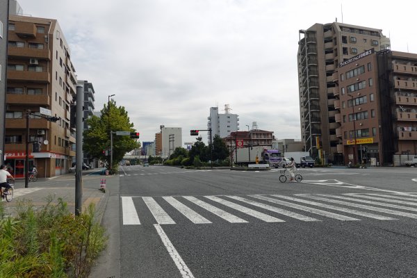 八丁畷駅近く
