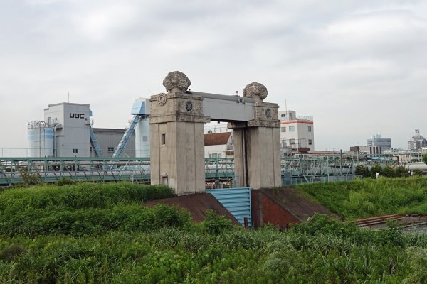 多摩川(3)：川崎河港水門