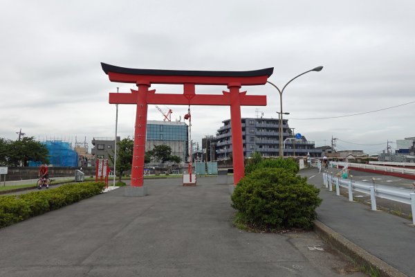 多摩川(7)：大鳥居