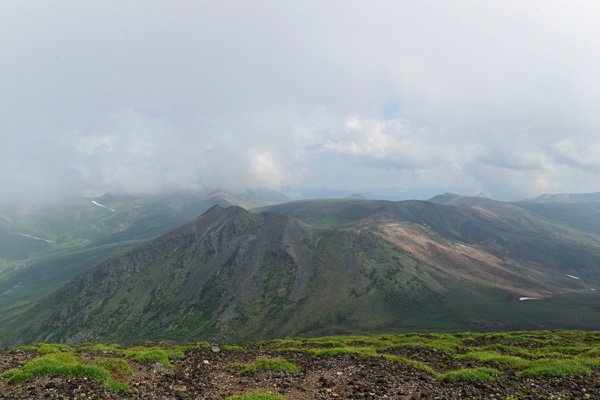 北海道最高峰旭岳山頂(2)