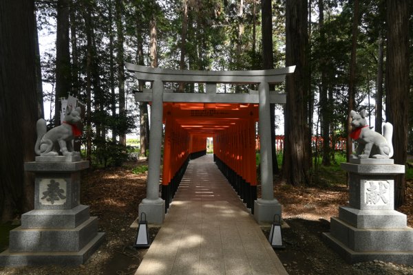 豊川稲荷：奥の院へ