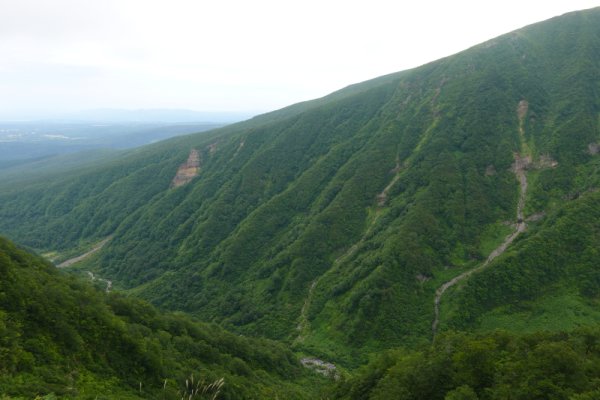 鉾立からの奈曽渓谷(2)