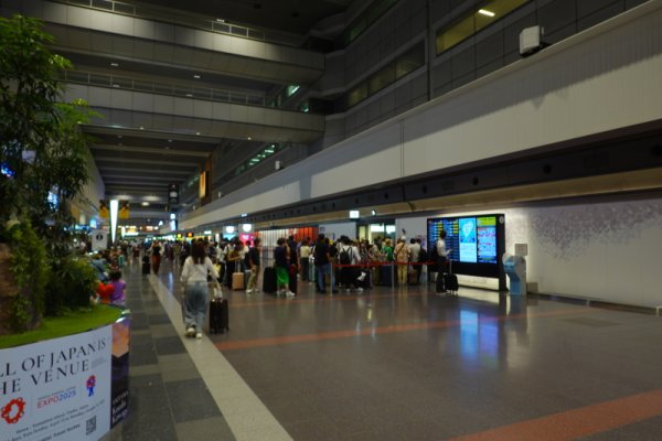 羽田空港出発ターミナル