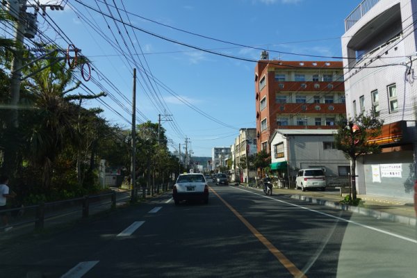 国道58号線(3)：名瀬の町