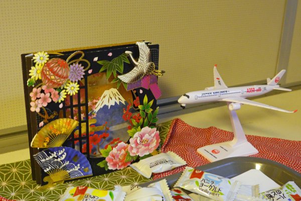 JAL431便：搭乗時の機内