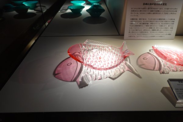 道後ぎやまんガラスミュージアム：展示(1)