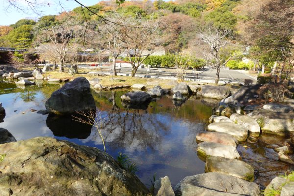 松山城二の丸庭園：林泉庭