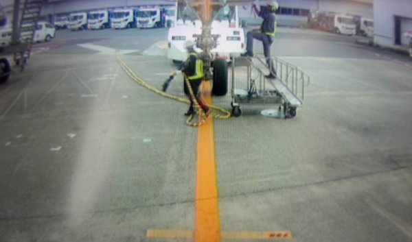 JAL303便：機内から