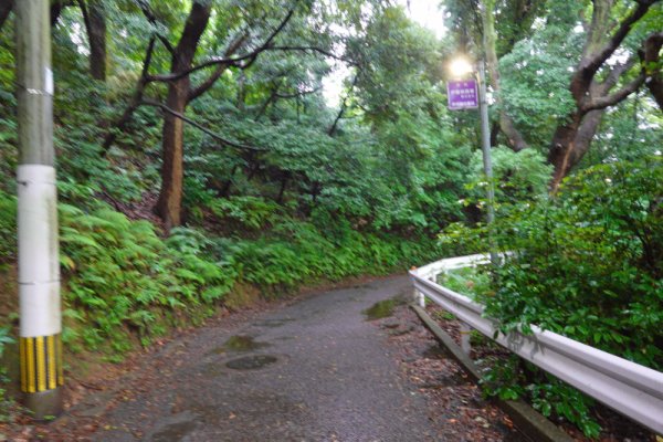 愛宕神社への山道