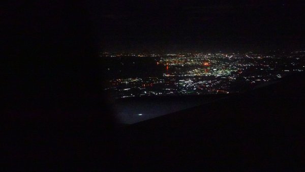 JAL330便：木更津上空