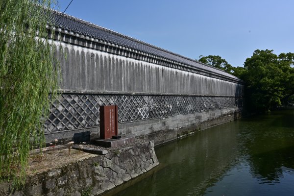 立花家資料館のなまこ壁