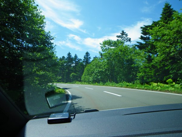 道道123号線：涙岬近く