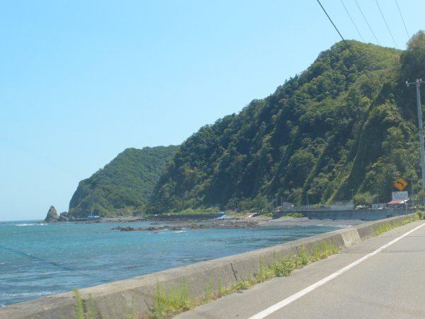 国道336号線：音調津の先