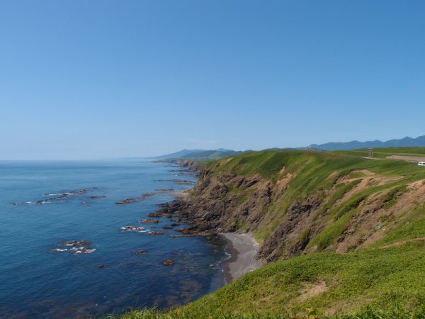 襟裳岬(6)：西側の海岸線