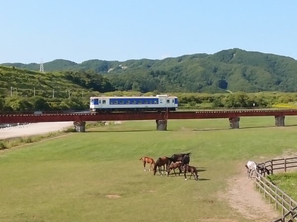 日高本線：三石川橋梁