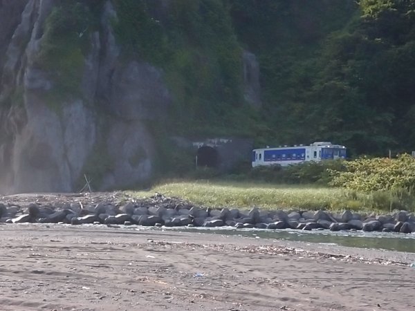 日高本線：判官トンネル