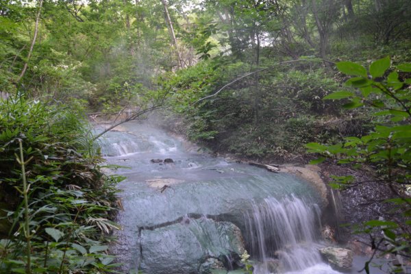 登別地獄(10)：大湯沼川天然足湯