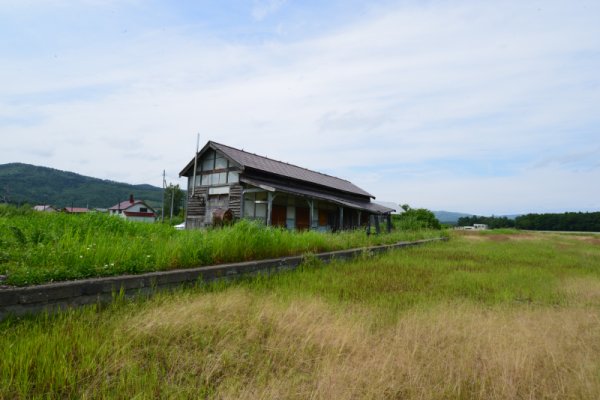 深名線廃線跡(8)：鷹泊駅