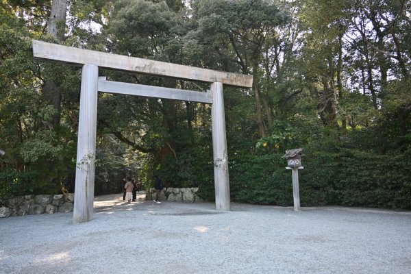 外宮： 一の鳥居
