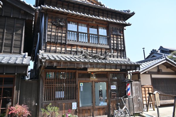 おはらい町(2)：床屋