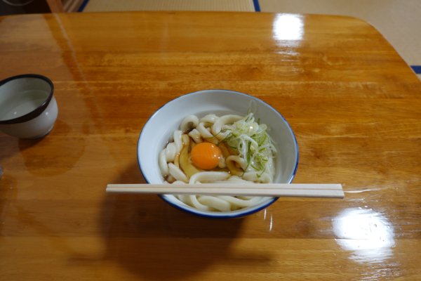 1日目のお昼：伊勢うどん