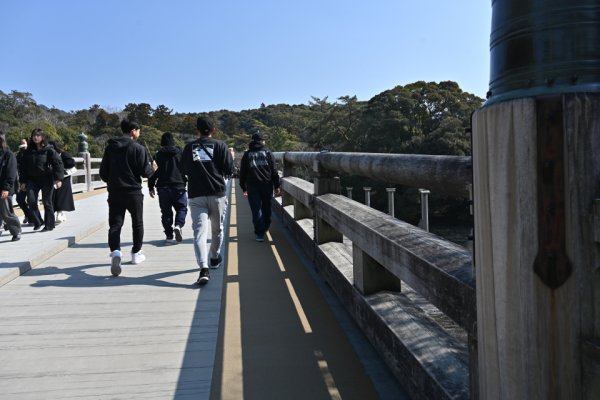 内宮：宇治橋