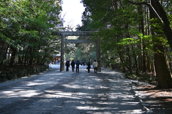 内宮：二の鳥居