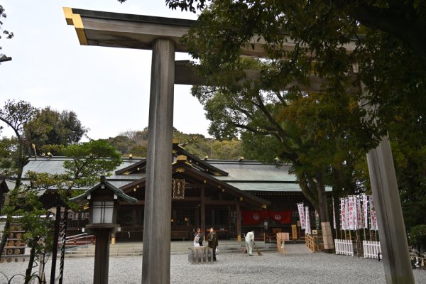 猿田彦神社(4)：大鳥居