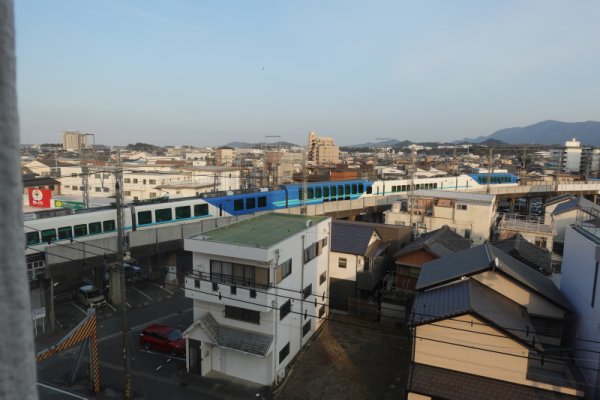 宿泊ホテルから