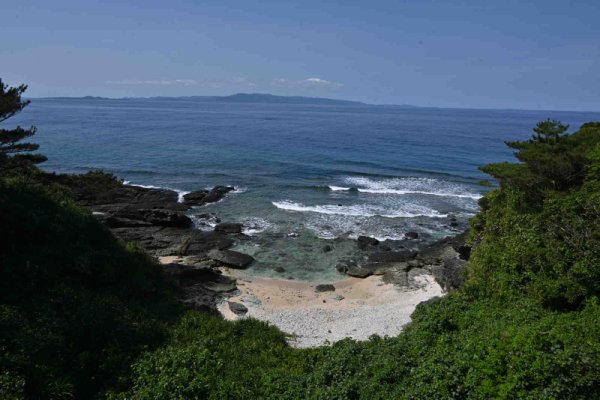 小さな浜辺