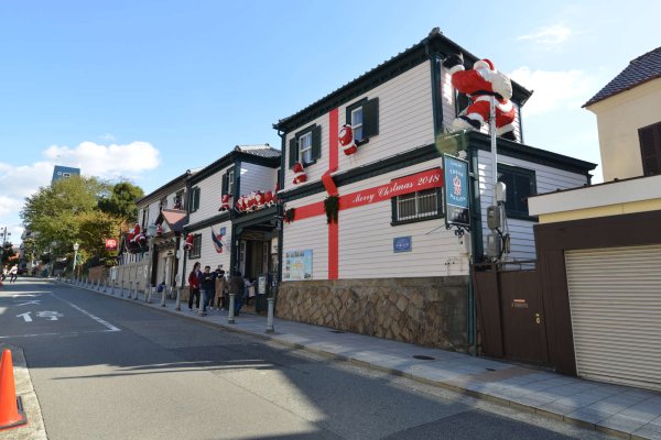 神戸異人館巡り(19)：洋館長屋