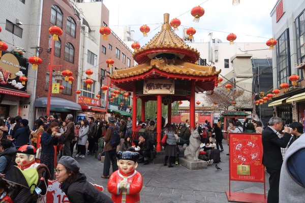 神戸南京町(3)：南京町広場