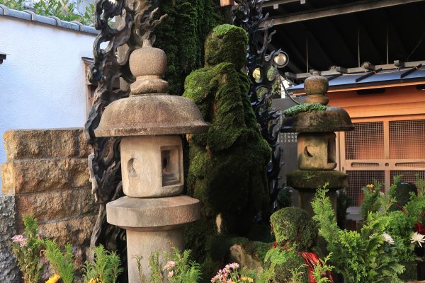 法善寺(2)：水掛不動尊