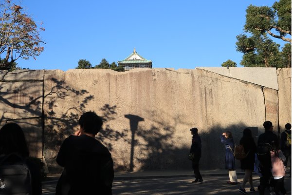 大阪城(2)：蛸石