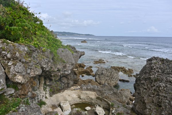ギーザバンタの滝：開けた場所