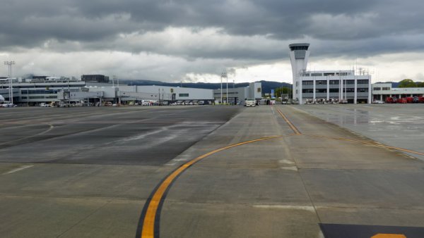 JAL623便：熊本空港