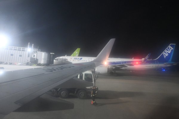 JAL638便：搭乗して