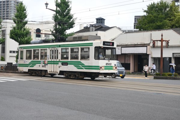 熊本市電：味噌天神電停(1)