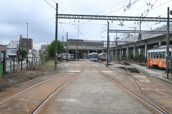 熊本市電：上熊本車庫(1)