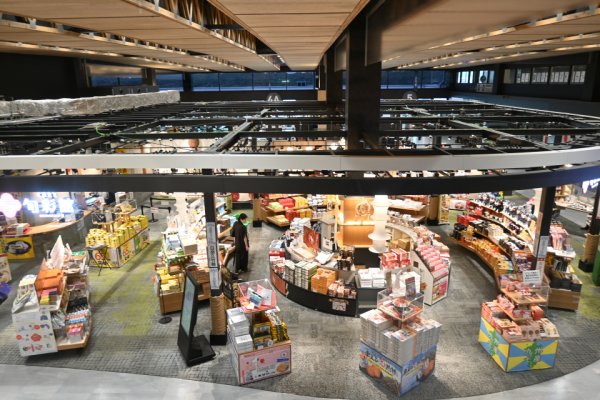 熊本空港：セキュリティエリア内