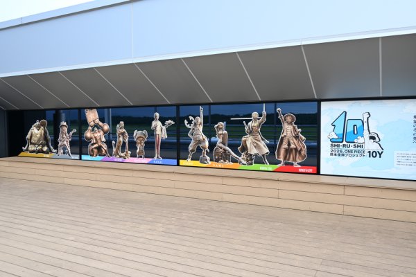 熊本空港：ワンピース