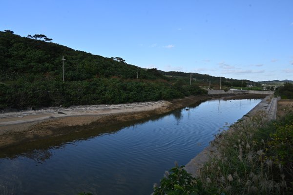 川の河口：東銭田橋(1)