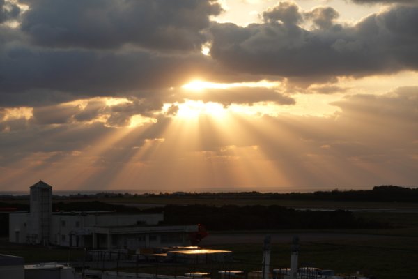 宮古空港：展望デッキ