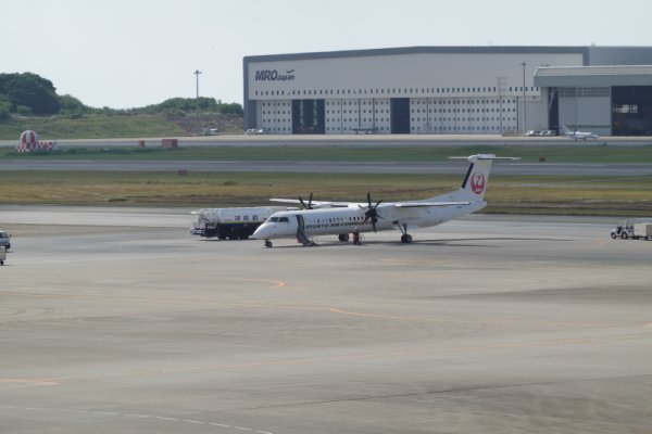 那覇空港(1)：展望デッキから